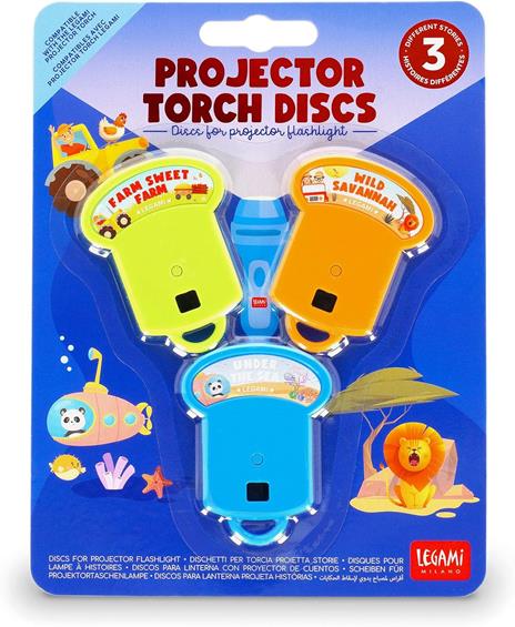 Projector Torch Discs - Discs For Projector Flashlight - Animals - 2