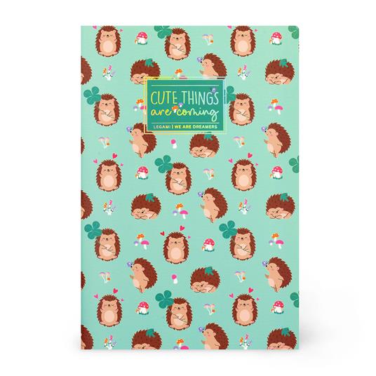 Quaderno a Righe Large - Hedgehog