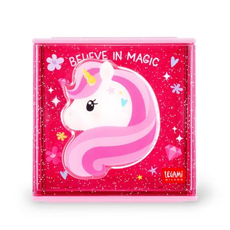 Box componibile organizzatore da scrivania per cancelleria Legami - Unicorno - 3