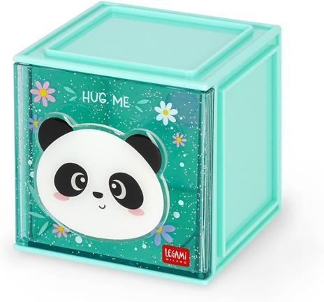 Box componibile organizzatore da scrivania per cancelleria Legami - Panda
