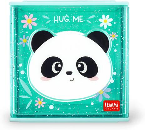 Box componibile organizzatore da scrivania per cancelleria Legami - Panda - 4