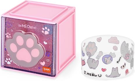 Box componibile organizzatore da scrivania per cancelleria Legami - Kitty - 2