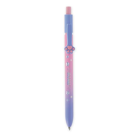 Penna a sfera- meow bleu Legami - chat