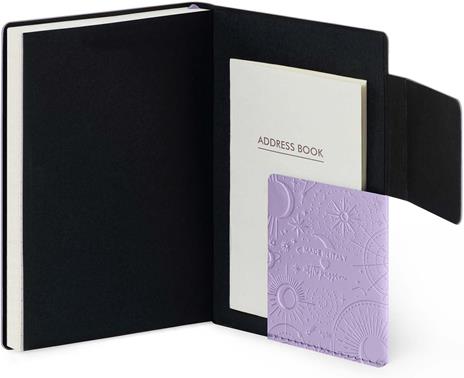 Agenda settimanale Legami 2025 -2026, 16 mesi - Small weekly Diary with block notes - Mystic lilac - 5