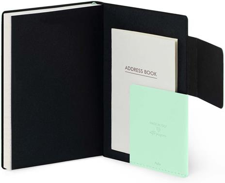 Agenda settimanale Legami 2025 -2026, 16 mesi - Small weekly Diary with block notes - Pastel mint - 5