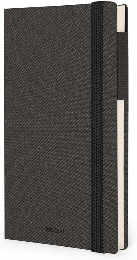 Agenda settimanale Legami 2025 -2026, 16 mesi - Medium weekly Diary - deep graphite - 4