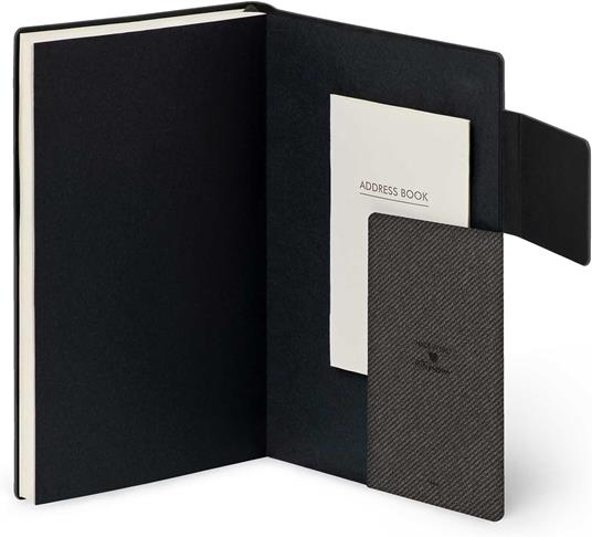 Agenda settimanale Legami 2025 -2026, 16 mesi - Medium weekly Diary - deep graphite - 5