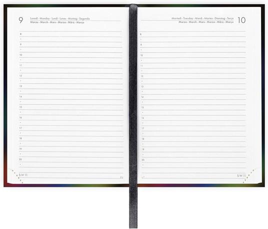 Agenda giornaliera Legami 2025 -2026, 16 mesi - Small photo Daily Diary - moth - 3