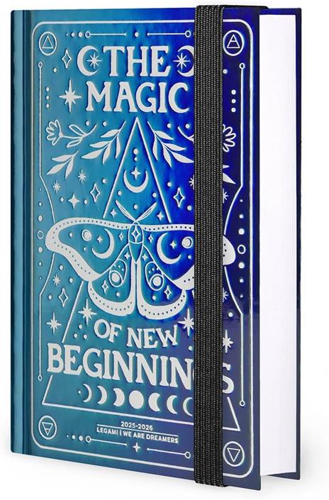 Agenda giornaliera Legami 2025 -2026, 16 mesi - Small photo Daily Diary - moth - 4