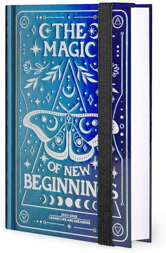 Agenda giornaliera Legami 2025 -2026, 16 mesi - Small photo Daily Diary - moth - 4