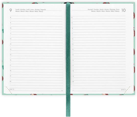 Agenda giornaliera Legami 2025 -2026, 16 mesi - Small photo Daily Diary - hedgehog - 3