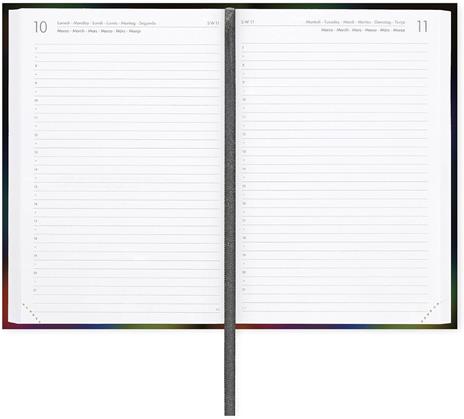 Agenda giornaliera Legami 2025 -2026, 16 mesi - Medium photo Daily Diary - moth - 3