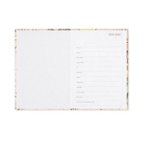 Agenda giornaliera Legami 2025 -2026, 16 mesi - Medium photo Daily Diary - travel - 2