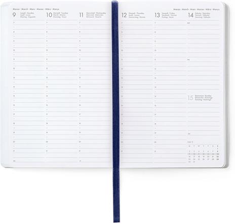 Agenda settimanale Legami 2025 -2026, 16 mesi - Medium photo weekly Diary - stars - 2