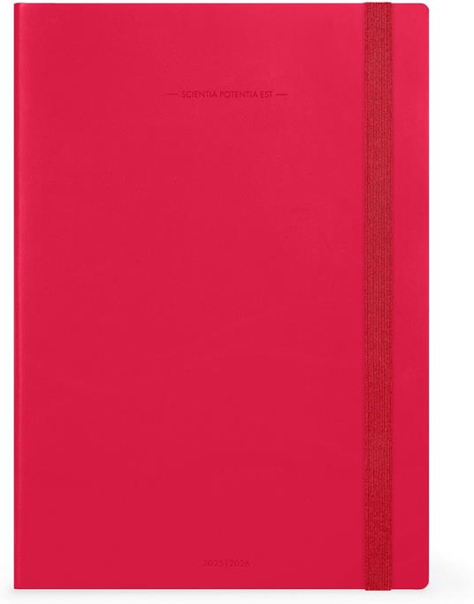 Agenda settimanale Legami 2026, 13 mesi6 - large weekly Diary - cherry bomb