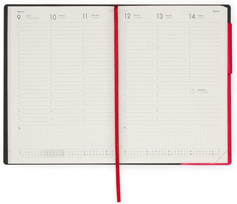 Agenda settimanale Legami 2026, 13 mesi6 - large weekly Diary - cherry bomb - 3
