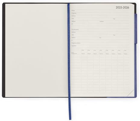 Agenda settimanale Legami 2026, 13 mesi - large weekly Diary - future dusk - 2