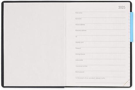 Agenda Legami 12 mesi, 2026, settimanale, Mini Weekly Diary - Aura - 2