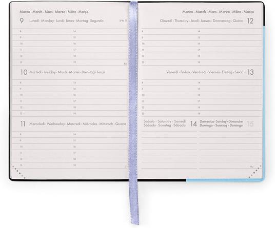 Agenda Legami 12 mesi, 2026, settimanale, Small Weekly Diary - Aura - 3