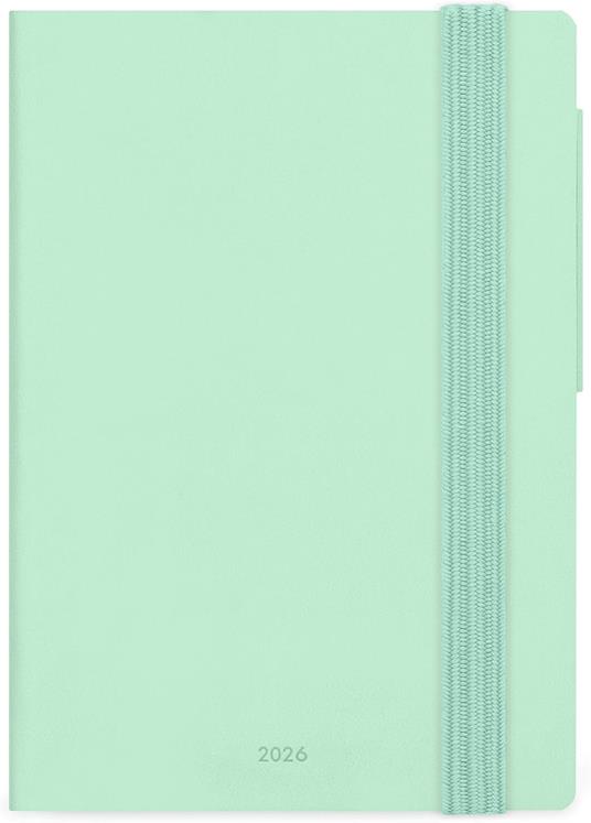 Agenda Legami 12 mesi, 2026, settimanale, Small Weekly Diary - Pastel Mint