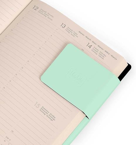 Agenda Legami 12 mesi, 2026, settimanale, Small Weekly Diary - Pastel Mint - 6