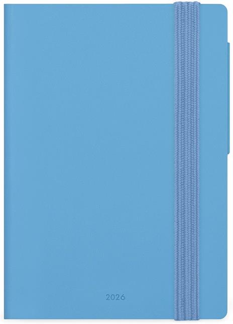 Agenda Legami 12 mesi, 2026, settimanale, Small Weekly Diary - Retro Blue