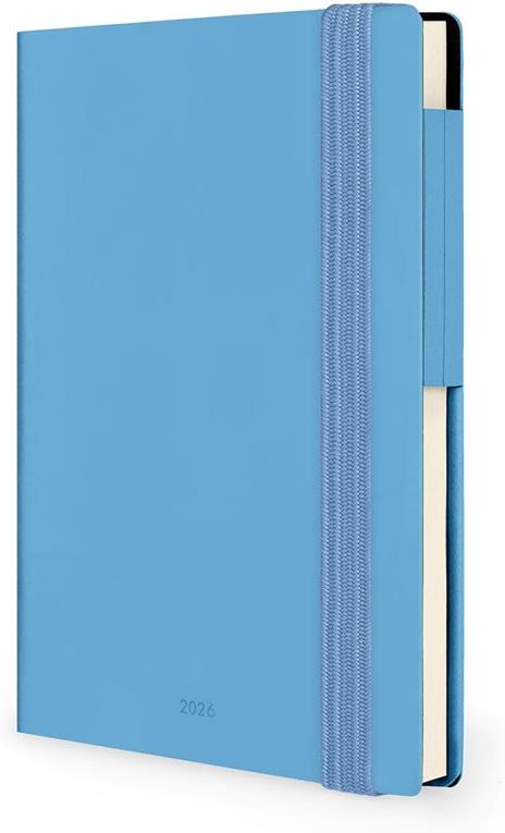 Agenda Legami 12 mesi, 2026, settimanale, Small Weekly Diary - Retro Blue - 4