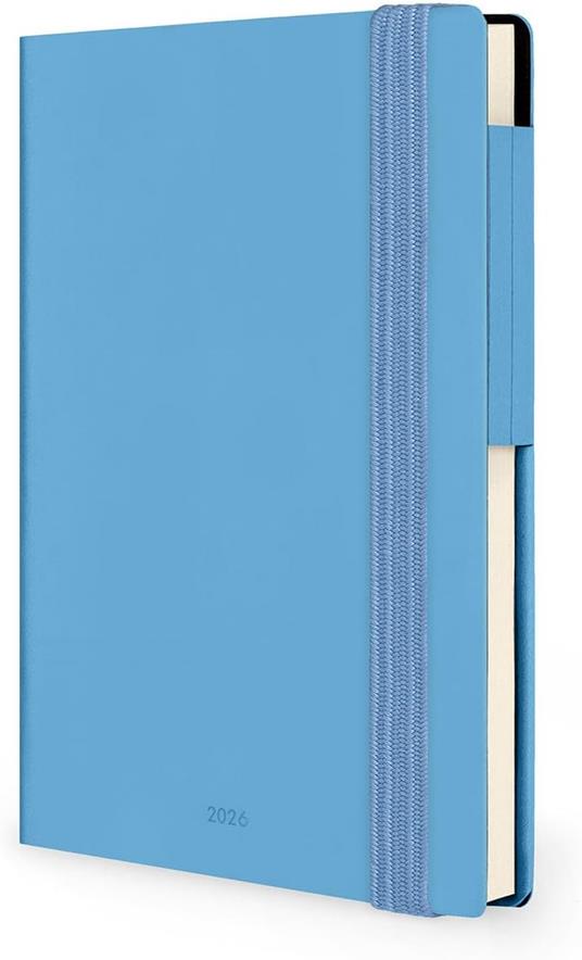 Agenda Legami 12 mesi, 2026, settimanale, Small Weekly Diary - Retro Blue - 4