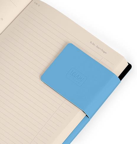 Agenda Legami 12 mesi, 2026, settimanale, Small Weekly Diary - Retro Blue - 6