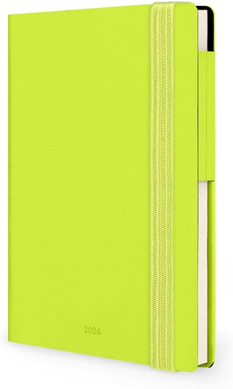 Agenda Legami 12 mesi, 2026, settimanale, Small Weekly Diary - Chartreuse - 4