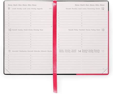Agenda Legami 12 mesi, 2026, settimanale, Small Weekly Diary - Cherry Bomb - 3