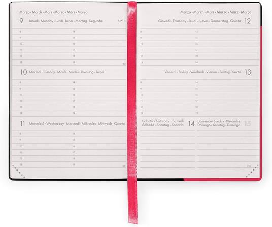 Agenda Legami 12 mesi, 2026, settimanale, Small Weekly Diary - Cherry Bomb - 3