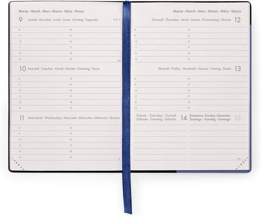 Agenda Legami 12 mesi, 2026, settimanale, Small Weekly Diary - Future Dusk - 3