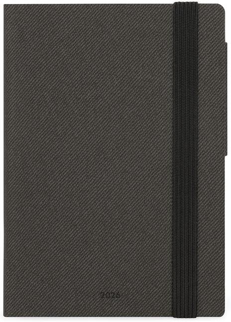 Agenda Legami 12 mesi, 2026, settimanale, Small Weekly Diary - Deep Graphite