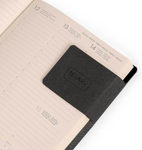 Agenda Legami 12 mesi, 2026, settimanale, Small Weekly Diary - Deep Graphite - 6