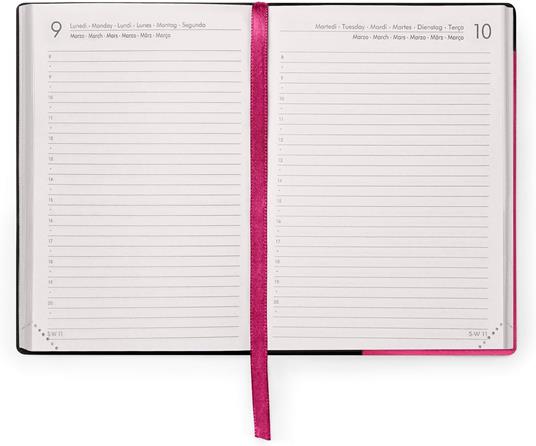 Agenda Legami 12 mesi, 2026, giornaliera, Small Daily Diary - Raspberry - 3