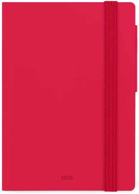 Agenda Legami 12 mesi, 2026, giornaliera, Small Daily Diary - Cherry Bomb