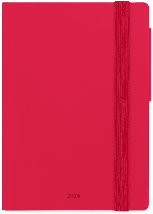 Agenda Legami 12 mesi, 2026, giornaliera, Small Daily Diary - Cherry Bomb