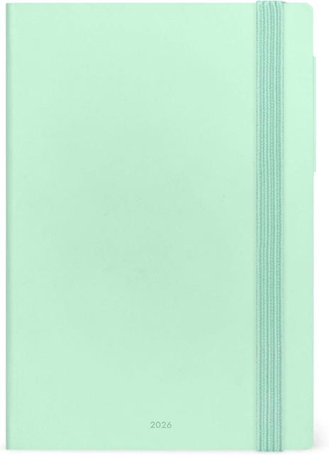 Agenda Legami 12 mesi, 2026, giornaliera, Medium Daily Diary - Pastel Mint