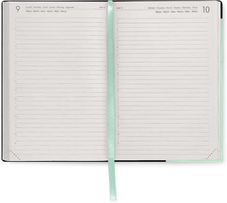 Agenda Legami 12 mesi, 2026, giornaliera, Medium Daily Diary - Pastel Mint - 3