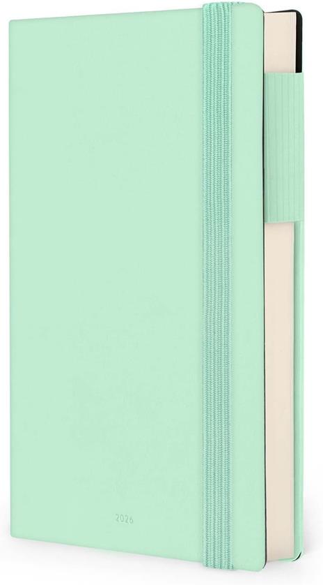Agenda Legami 12 mesi, 2026, giornaliera, Medium Daily Diary - Pastel Mint - 4