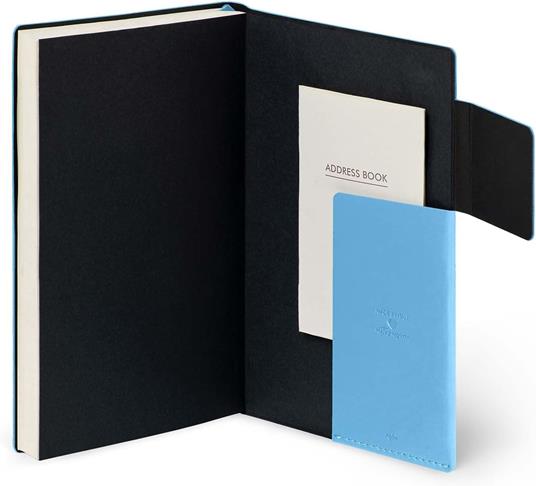 Agenda Legami 12 mesi, 2026, giornaliera, Medium Daily Diary - Retro Blue - 4