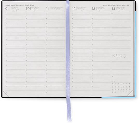 Agenda Legami 12 mesi, 2026, settimanale, Medium Weekly Diary - Aura - 3