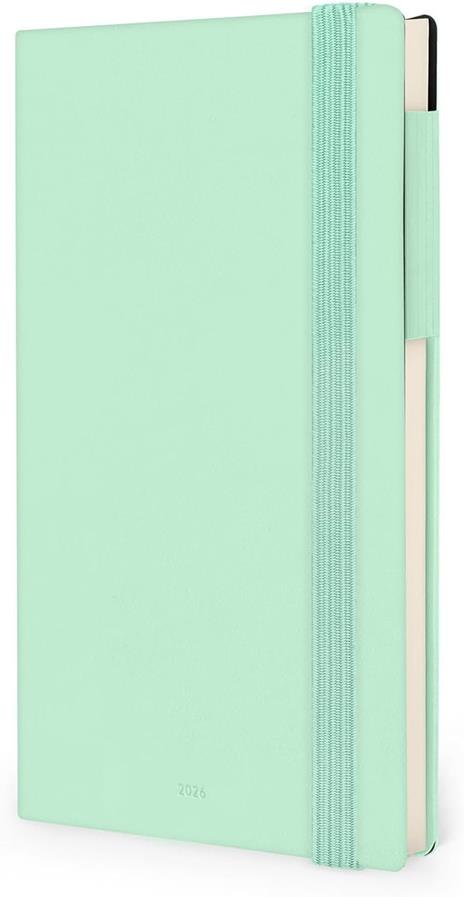 Agenda Legami 12 mesi, 2026, settimanale, Medium Weekly Diary - Pastel Mint - 4