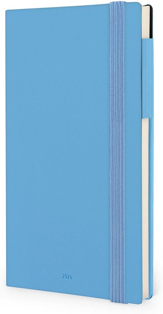 Agenda Legami 12 mesi, 2026, settimanale, Medium Weekly Diary - Retro Blue - 4