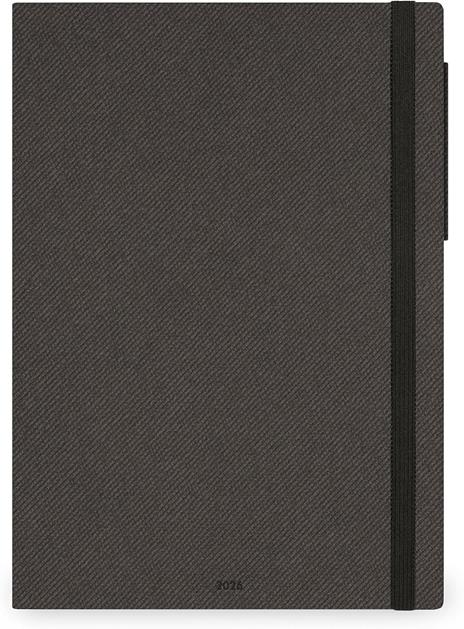Agenda Legami 12 mesi, 2026, settimanale, Maxi Weekly Diary - Deep Graphite