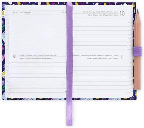 Agenda Legami 12 mesi, 2026, bigiornaliera, Mini 2-Day Diary - Butterfly - 2