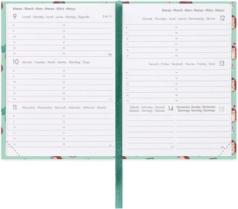 Agenda Legami 12 mesi, 2026, settimanale, Mini Photo Weekly Diary - Hedgehog - 3