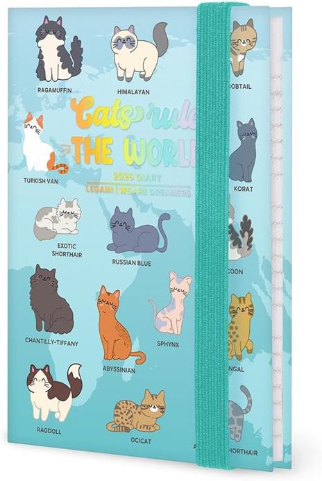 Agenda Legami 12 mesi, 2026, settimanale, Mini Photo Weekly Diary - Kitty - 4