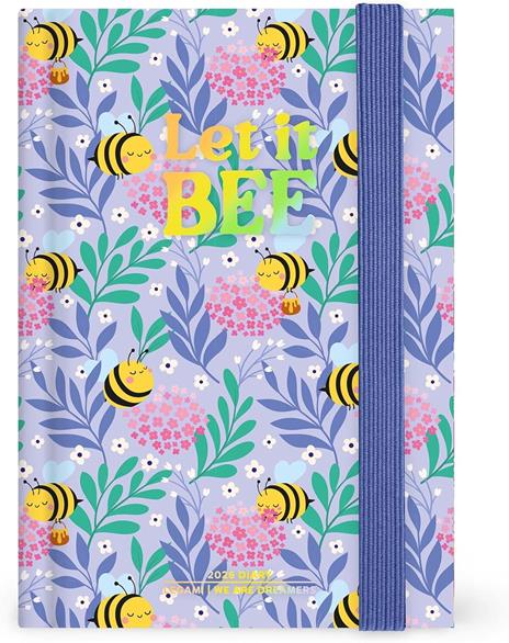 Agenda Legami 12 mesi, 2026, giornaliera, Small Photo Daily Diary - Bee